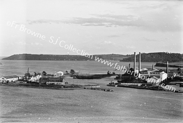 HAULBOWLINE PANORAMA  IRISHSTEEL WORKS